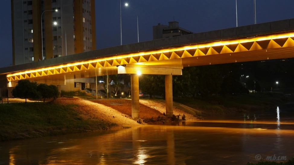 Ponte sobre o Rio Itajaí Mirim – Brusque/SC