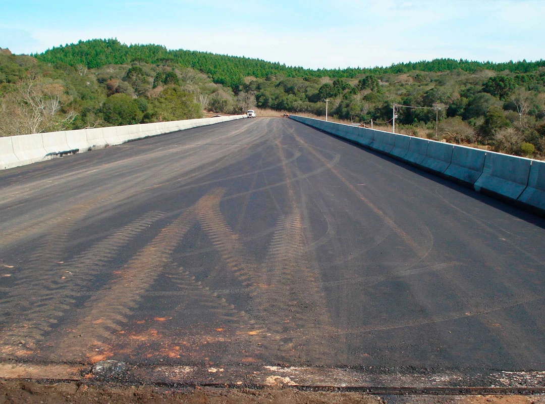 Ponte sobre Rio Chopim e Acessos